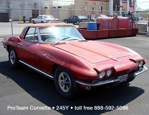 245Y1965 Corvette Convertible two tops 327300 hp 4 speed 